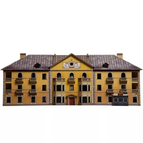 УмБум699 "Сталинка" модель многоквартирного дома