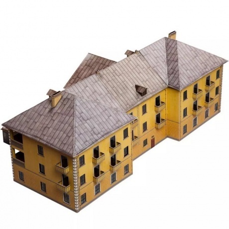 УмБум699 &quot;Сталинка&quot; модель многоквартирного дома - фото 2