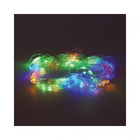 Электрогирлянда светодиодная Золотая Сказка Сеть, 160 ламп, 1,5х1,5 м, многоцветная, контроллер - фото 3