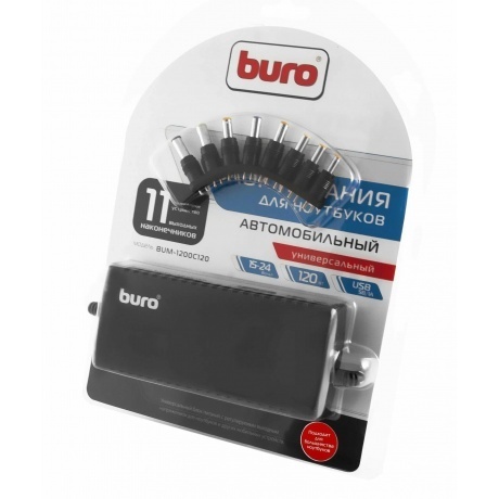 Блок питания Buro BUM-1200C120 ручной 120W - фото 19