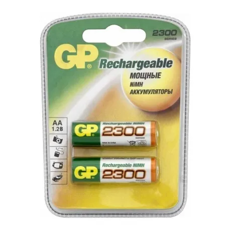 Аккумулятор GP 230AAHC AA NiMH 2250mAh (2шт)