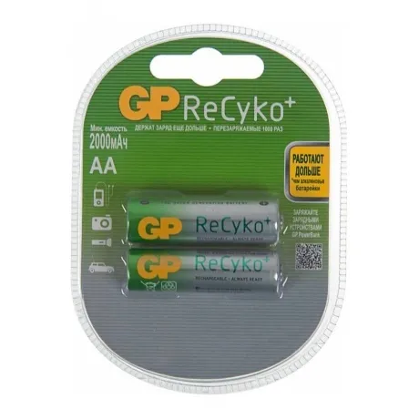 Аккумулятор GP Recyko 210AAHCB AA NiMH 2000mAh (2шт)