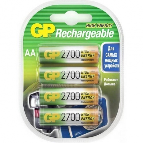 Аккумулятор GP 270AAHC AA NiMH 2700mAh (4шт)