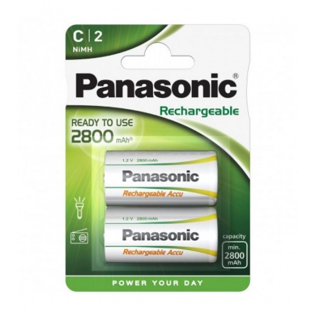 Аккумуляторы Panasonic HHR-2SRE/2B C Ni-Mh Reafy to use в блисте...