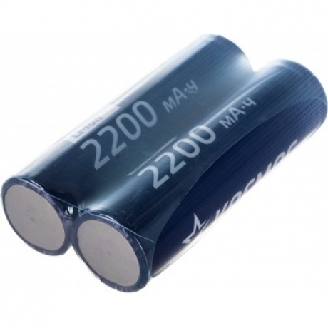 Аккумулятор Космос 18650 Li-ion2200 mAh без защиты, 2 шт шринк - фото 2