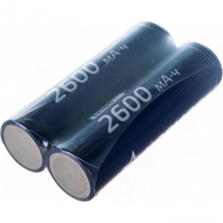 Аккумулятор Космос 18650 Li-ion2600 mAh без защиты, 2 шт шринк - фото 3