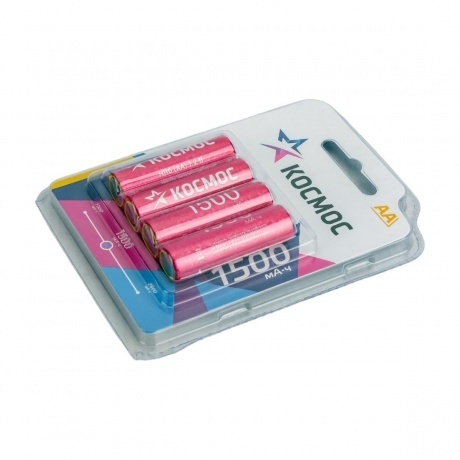 Аккумулятор Космос R6 NI -MH (1500mah) 4 шт - фото 3