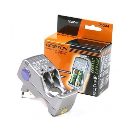 Зарядное устройство Robiton SD250-4 (без аккумуляторов) - фото 2