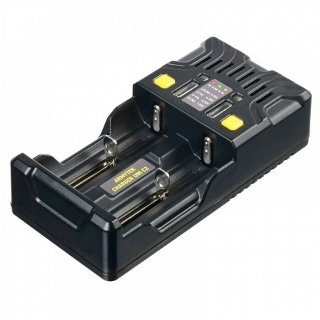 Зарядное устройство Armytek Uni C2, универсальное 2 канальное(1А для каждого канала/LED индикация) - фото 2