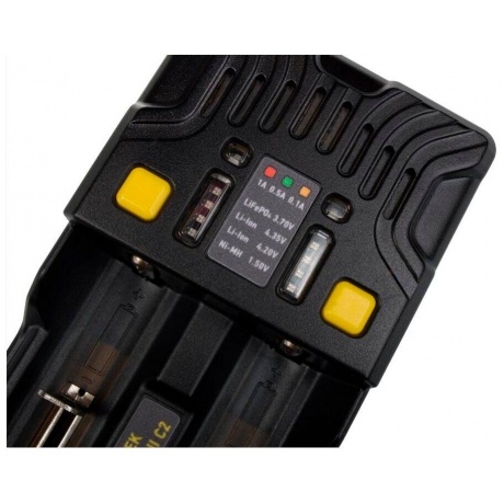 Зарядное устройство Armytek Uni C2, универсальное 2 канальное(1А для каждого канала/LED индикация) - фото 13