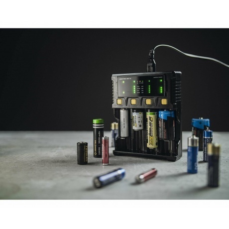 Зарядное устройство Armytek Uni C4 4 канальное - фото 8