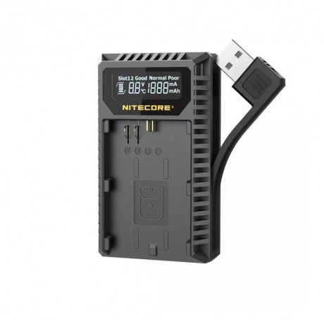 Зарядное устройство Nitecore UCN3 (UCN0309320) с 2 слотами для аккумуляторов - фото 4