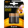 Батарейка Duracell LR03-6BL Basic AAA (6шт.)