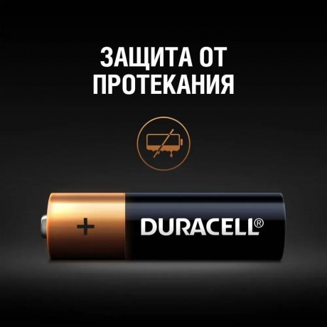 Батарейка Duracell Basic CN LR6-2BL MN1500 AA (2шт.) - фото 5
