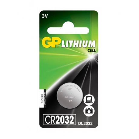 Батарейка GP Lithium CR2032 (1шт.) - фото 1