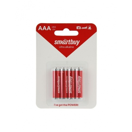 Батарейка Smartbuy Alkaline AAA LR03 (4шт.)