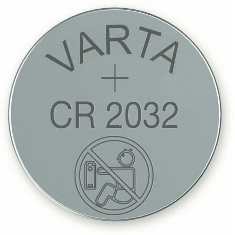 Батарейка Varta CR2032 BL1, 1шт. - фото 5