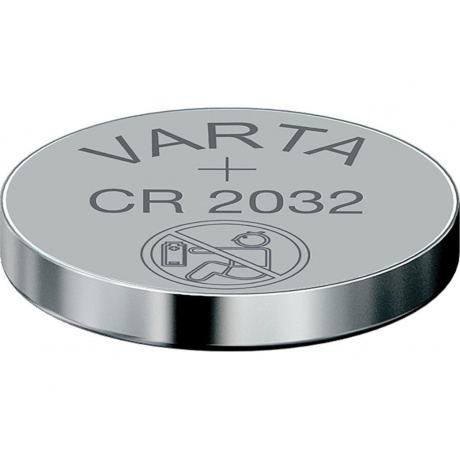 Батарейка Varta CR2032 BL1, 1шт. - фото 6