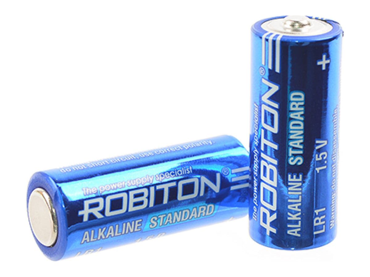 

Батарейка ROBITON STANDARD R-LR1-0-BL5 LR1 (0% Hg) BL5 (1шт.)