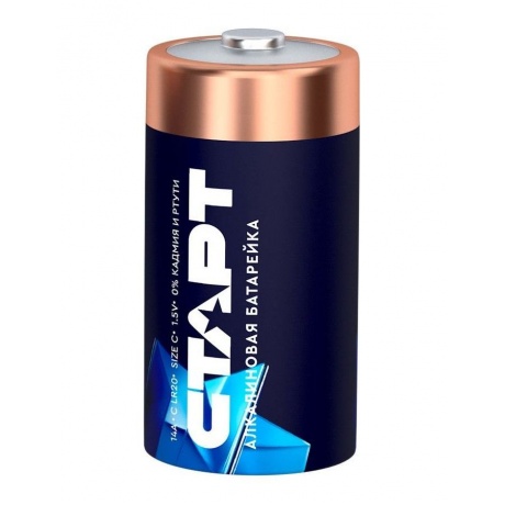 Батарейки алкалиновые СТАРТ C-BL2 N (2 шт.) (4640033421067) - фото 5