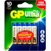 Батарейки алкалиновые GP Ultra Plus 24А AАA - 10 шт (48911992221...