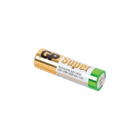 Батарейки алкалиновые GP Super 15А АA - 4 шт (4891199006487) - фото 2