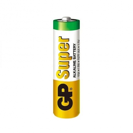Батарейки алкалиновые GP Super 15А АA - 4 шт (4891199000034) - фото 2