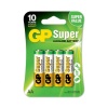 Батарейки алкалиновые GP Super 15А АA - 4 шт (4891199000034)