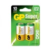 Батарейки алкалиновые GP Super 14А типоразмера C - 2 шт (4891199...