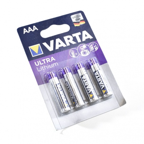 Батарейка Varta ULTRA FR03 AAA BL4 1.5V (06103301404) - фото 2