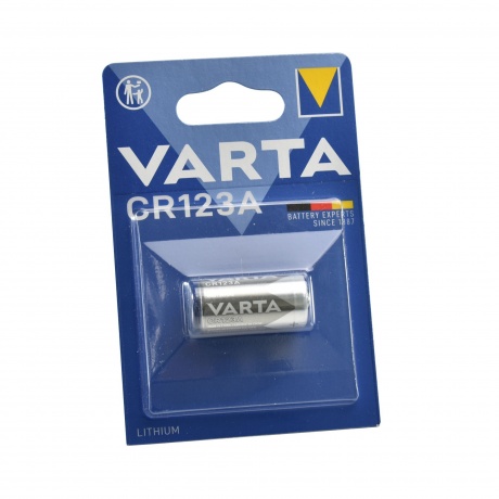Батарейка Varta Professional CR123A BL1 3V (1 шт.) (06205301401) - фото 1