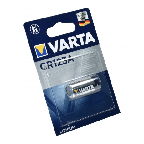 Батарейка Varta Professional CR123A BL1 3V (1 шт.) (06205301401) - фото 3