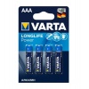 Батарейка Varta LONGLIFE POWER (HIGH ENERGY) LR03 AAA BL4 1.5V (...