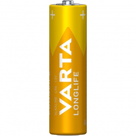 Батарейка Varta LONGLIFE LR6 AA BL4 1.5V (4 шт.) (04106101414) - фото 2