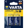 Батарейка Varta LONGLIFE LR14 C BL2 1.5V (2 шт.) (04114101412)