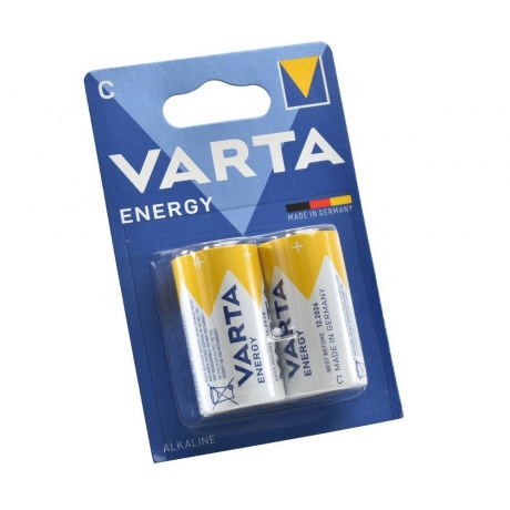 Батарейка Varta ENERGY LR14 C BL2 1.5V (2 шт.) (04114229412) - фото 1