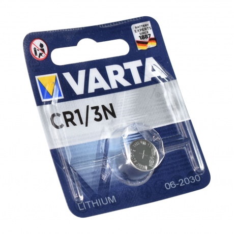 Батарейка Varta ELECTRONICS CR1/3N BL1 3V (6131101401) - фото 1