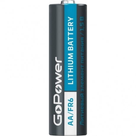 Батарейка GoPower FR6 AA BOX10 Lithium 1.5V (00-00024456) - фото 3