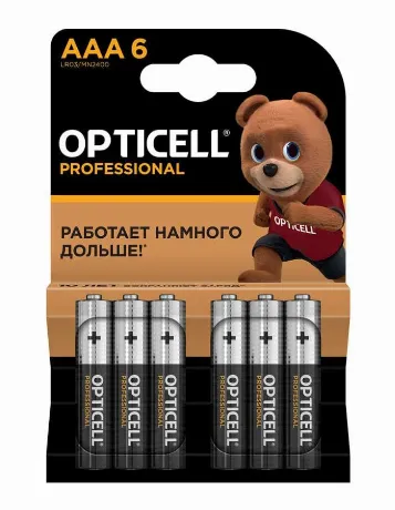 Батарейка Opticell PROFESSIONAL AAA 6 PCS (5052004)