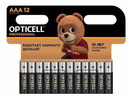 Батарейка Opticell PROFESSIONAL AAA 12PCS (5052006)