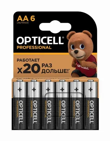 Батарейка Opticell PROFESSIONAL AA 6 PCS (5052003)