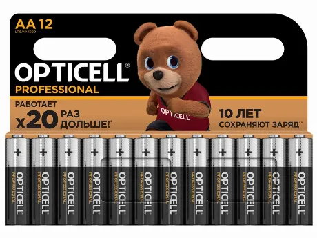 Батарейка Opticell PROFESSIONAL AA 12 PCS (5052005)