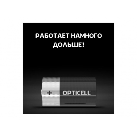 Батарейка Opticell BASIC D 2 PCS (5051005) - фото 4
