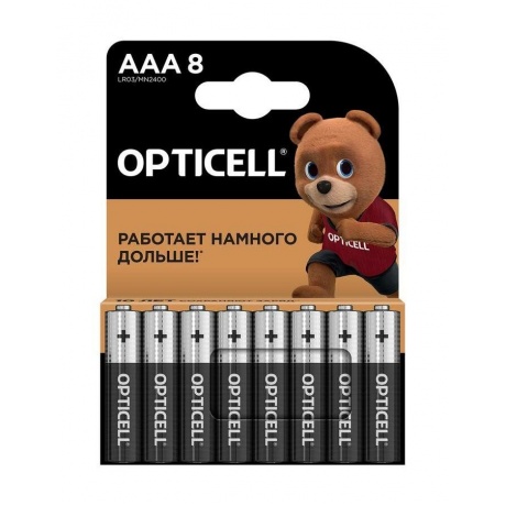Батарейка Opticell BASIC AAA 8 PCS (5051009) - фото 1