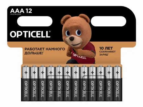 Батарейка Opticell BASIC AAA 12 PCS (5051011)