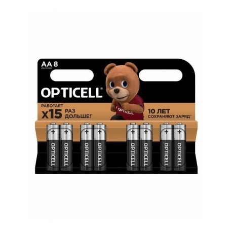 

Батарейка Opticell BASIC AA 8 PCS (5051008)