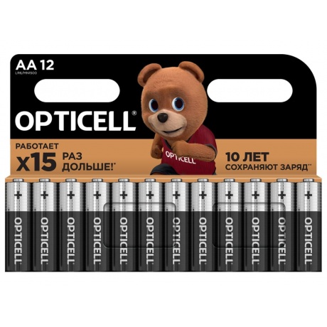 Батарейка Opticell BASIC AA 12 PCS (5051010) - фото 1