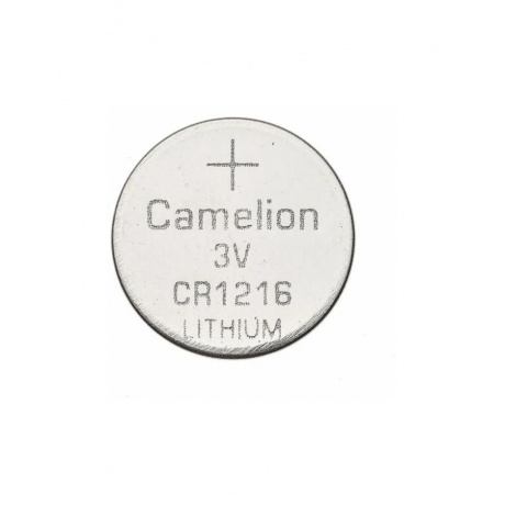 Батарейка Camelion CR1216 BL-1 (CR1216-BP1, литиевая,3V) - фото 2