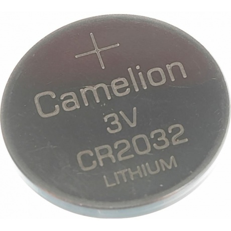 Батарейка Camelion CR2032 BL-1 (CR2032-BP1, литиевая,3V) (1 шт. в уп-ке) - фото 5