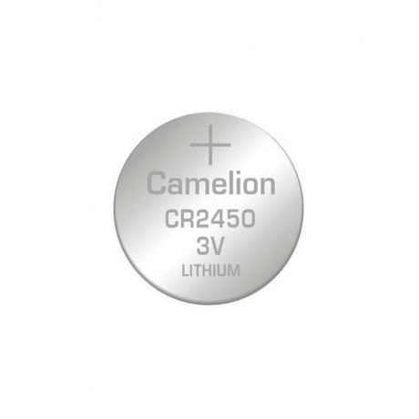 Батарейка Camelion CR2450 BL-1 (CR2450-BP1, литиевая,3V) (1 шт. в уп-ке) - фото 3